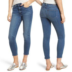 PAIGE Hoxton High Waist Ankle Skinny Jeans Bloomfield Wash Size 29